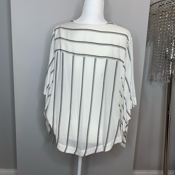 Free People top, NWT, stripe, silky, flowy - Picture 3 of 6